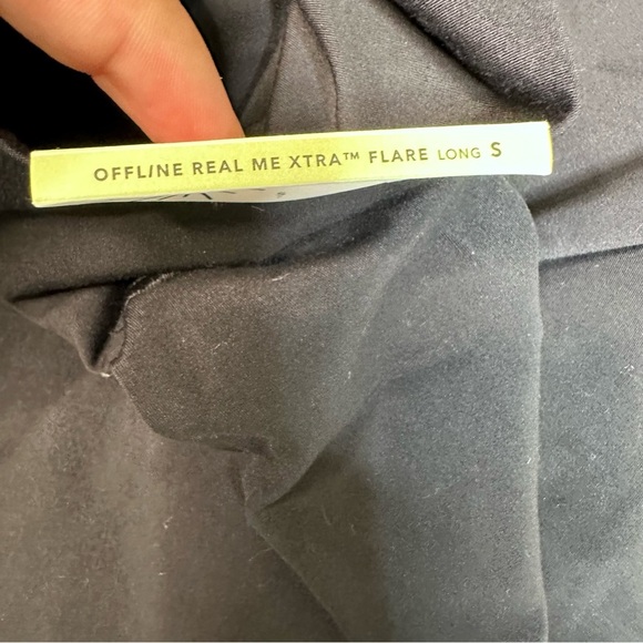 Nwt Aerie Black real me xtra Flare nwt - Picture 3 of 4